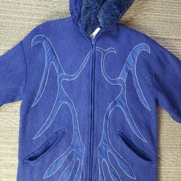 Vintage LA PARKA Lundstrom Long Wool Coat (XL - 44) - Picture 5 of 11